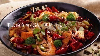 重庆的麻辣火锅，哪最好吃